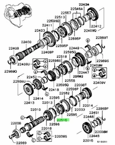 Hub, M/T 3rd & 4th Synch For: Mitsubishi Lancer Evo 4 5 6 7 8 9 CN9A CP9A CT9A - Picture 1 of 1