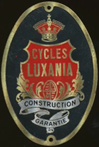 LUXIANIA FAHRRADFAHRRÄDER, Baugarantie, Messing lackiert - Bild 1 von 1