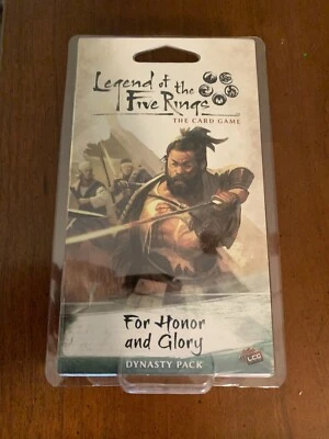Legend of the Five Rings LCG: For Honor & Glory Dynasty Pack Foto 1 de 2