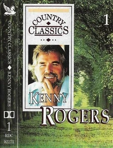 KENNY ROGERS COUNTRY CLASSICS KENNY'S GOLDEN HITS CASSETTE 1 RDC 92171  - Picture 1 of 10