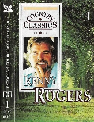 KENNY ROGERS COUNTRY CLASSICS KENNY'S GOLDEN HITS CASSETTE 1 RDC 92171  - Image 1 of 4