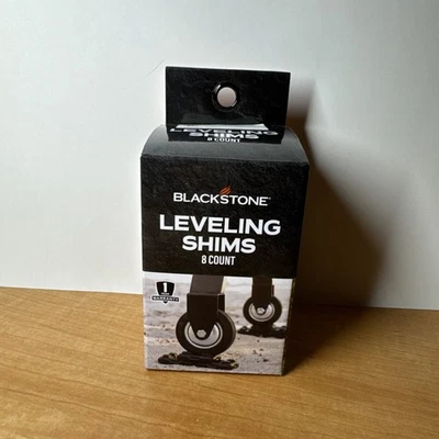 CALÇOS NIVELADORES BLACKSTONE 8CT 1/4" ALTURA DO CALÇO PARA GRELHA BLACKSTONE NOVO - Imagem 1 de 4