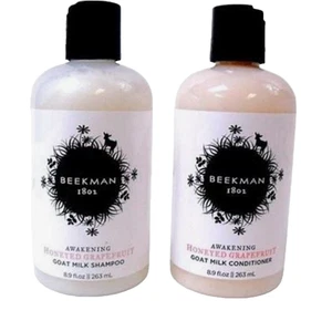 Set di 2 shampoo e balsamo al latte di capra Beekman 1802 "Pompelmo al miele" 8,9 oz - Foto 1 di 6