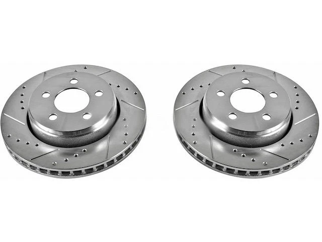 Juego de rotor de freno delantero 86PZDW52 para Dodge Nitro 2007 2011 2008 2009 2010 Foto 1 de 1