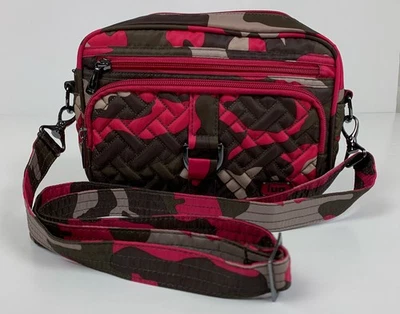 Bolso Bandolera Lug Carousel Cartera Ligero Acolchado Rosa Marrón Beige Camuflaje Foto 1 de 4