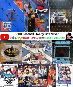 Toronto Blue Jays Break 205 EMANATE Topps Chrome Finest 2025 Hobby Box Mixer - Picture 1 of 1