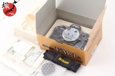 【Casi sin usar en caja】 Cuerpo de cámara fotográfica Nikon FM3A negra 35 mm SLR de Japón Foto 1 de 4