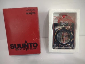 Espejo Brújula Vintage Suunto Finlandia ~ Modelo MC-1 con Caja C9B - Imagen 1 de 6