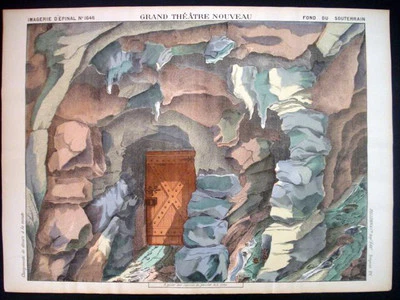 Pellerin Imagerie D’Epinal-Grand Theatre Nouveau Nº 1646 Underground Inv1760 Foto 1 de 4