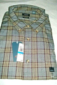 Mens  Arrow Shirt Long Sleeves  Size XL Gray Plaid NEW - Picture 1 of 2