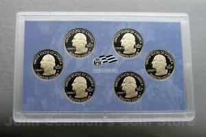 2009 CLAD PROOF D.C. AND U.S. TERRITORY QUARTERS. PRISTINE CAMEO. BOX AND COA! - Picture 1 of 4