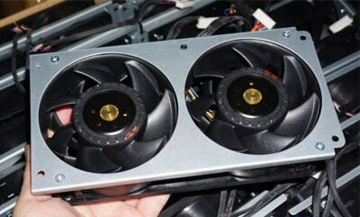 AVC DBPA1038B8S  48V 4.5A 8-Pin PWM Dual Rear Cooling Fan - Image 1 of 4