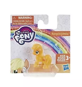 1 Mini MY LITTLE PONY Personaggi Traslucidi Giocattolo Bambina da Collezione Apple Jack - Foto 1 di 2