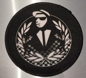 Ska Mods  Scooter Retro Sew  Embroidered Patch Badge 10cm - Picture 1 of 1