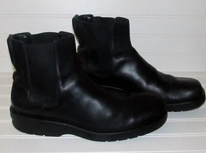 Stivali moto Gucci Side Gore Moto alla caviglia neri in pelle pull on da uomo taglia 9 D - Foto 1 di 13