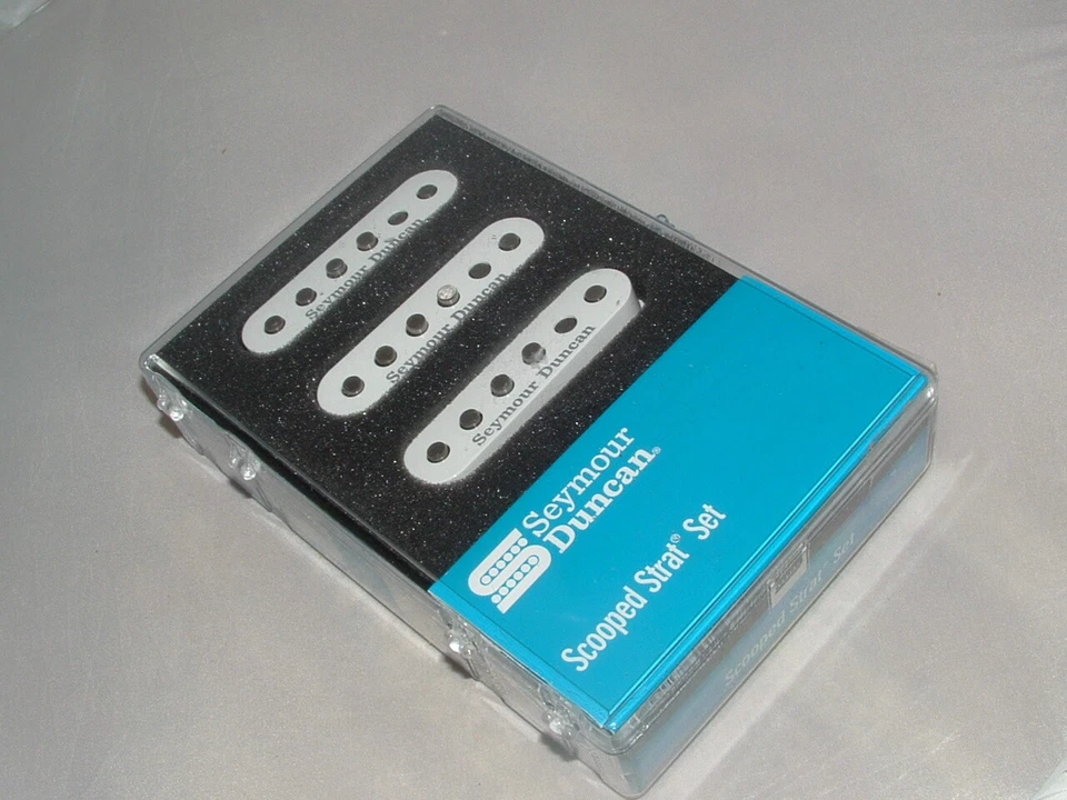 Seymour Duncan Scooped Strat Pickup Set  WHITE New with Warranty  Foto 1 de 1