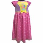 Peppa Pig Girls Toddler Princess Dress Night Gown New With Tags Pink & Yellow
