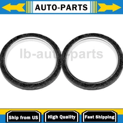 2Pcs Walker E xhaust Ex haust Pipe Flange Gasket  Fits Toyota - Image 1 of 4
