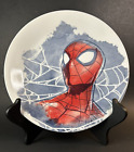 Corelle Marvel Spider-Man Spiderman Luncheon Plates 8-1/2" Made in USA Pre-Owned