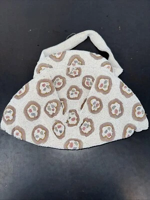 Красивая антикварная бельгийская сумочка с бисером Saks 5th Avenue как есть, пожалуйста, смотрите фотографии - Изображение 1 из 4