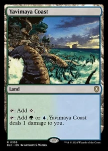 MTG Commander BLB R Yavimaya Coast #0355 - Picture 1 of 1