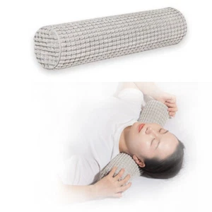 Cervical Neck Roll Memory Foam Pillow Bolster Pillow Round Neck Pillows Support - Picture 1 of 15