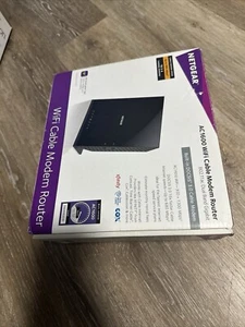 NETGEAR Ac 1600 Kabel WiFi Modem Router - Zdjęcie 1 z 5
