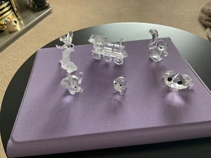 Swarovski Animals x 6 - Bundle /Job Lot for Repairs Spares - Set 1 - Picture 1 of 22
