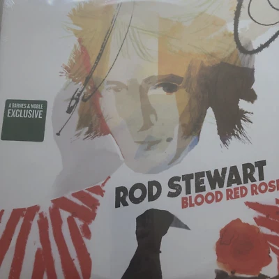 Sealed New Rod Stewart Blood Red Roses Decca Records Stereo 2 LP Set - Image 1 of 2