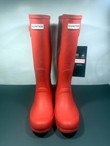 Las mejores ofertas en Botas de goma roja Hunter para Mujeres | eBay