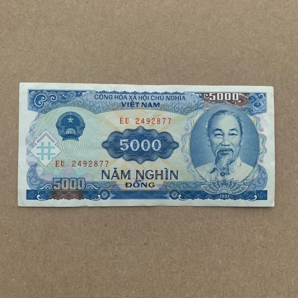 Vietnamese Paper Money 5,000 ₫ Denomination for sale | eBay