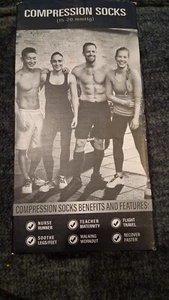 Compression Socks Benefits The Size is S/M there isnt a Brand Name - Picture 1 of 2