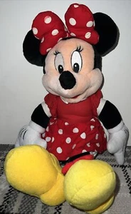 Juguete de peluche suave oficial Walt Disney World Disneyland París Minnie Mouse para niños - Imagen 1 de 6