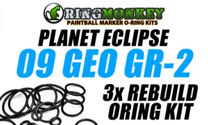 Planet Eclipse 09 GEO G-R2 Oring Kit - 3x REBUILD O-RINGS - Picture 1 of 1