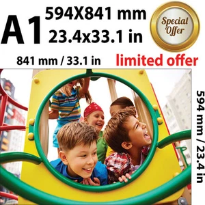 2xA1 vollfarbiger Posterdruck / Druck - 200 g/m² Glanz-, Matt- oder Satinpapier - Bild 1 von 3