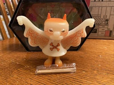 Super 7 cucharas Bwana Midnight Metal Steven The Bat Halloween Sofubi Foto 1 de 2