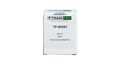 Relé de ventilador HVAC TRADEPRO® TP-90293 - Relé, 24 VAC, SPDT Artículo: TP-90293 MFG: 90293 Foto 1 de 2