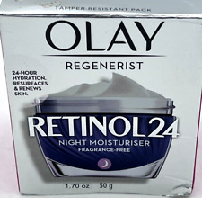 Olay Regenerist Retinol 24 Night Face Moisturizer - 1.7oz FRAGRANCE FREE  (NEW)