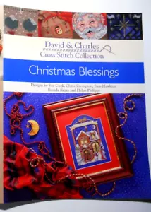 Cross Stitch Patterns Charts Christmas David & Charles 8 Designs - Bild 1 von 6