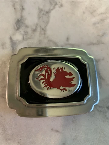 South Carolina Gamecocks Belt Buckle Pure Pewter Cover
