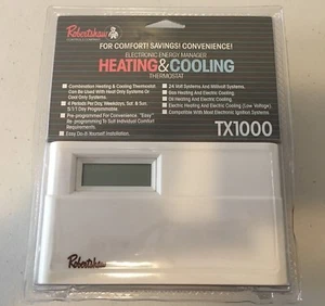 Brand New Programmable Digital TX1000 Heating and Cooling Thermostat - Picture 1 of 2
