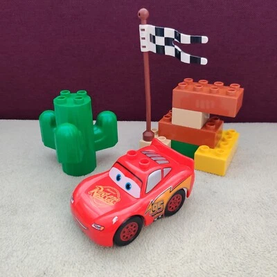 Lego Duplo Disney Pixar Cars 5813 - Flash Mc Queen - complet  - Photo 1/4