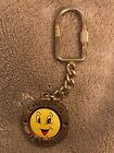 Chicago Illinois Keychain with Rotating Happy Face