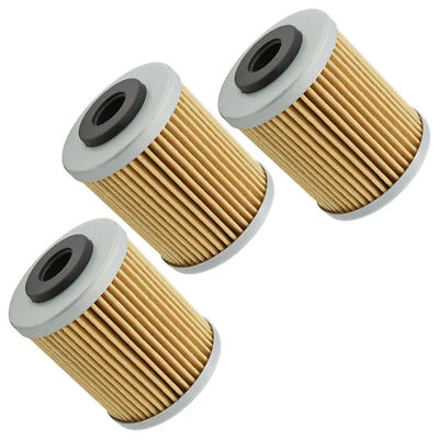 3 Pack Oil Filter For KTM 450 Sx Mxc Xc-G Exc Ex-C Racing 450-2Nd Filter 2004-07 - Image 1 of 4