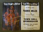Megarare Alvin Lee  Ten Years After Concert Poster Birmingham Town Hall 24 10 72