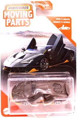 Matchbox 2019 piezas móviles Lamborghini Centenario dk. met. gris/amarillo Foto 1 de 4