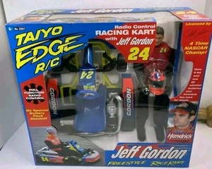 Radio Controlled Taiyo Edge RC 2357 Jeff Gordon Free Style Race Kart New Vintage - Picture 1 of 9