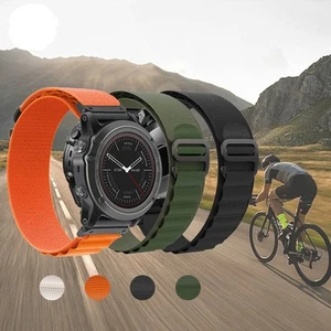 Bracelet nylon confortable 26 mm pour Garmin pour Fenix Series Design léger - Photo 1 sur 16