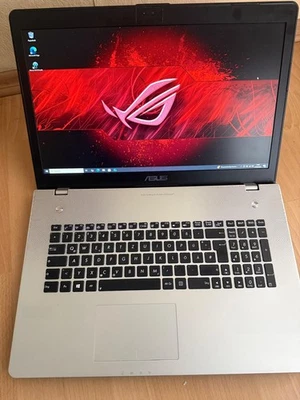 Asus N76V 17,3 Zoll FULL HD, QUAD Core i7 3610QM, 16 GB, ,1 TB SSD ,750 HDD - Bild 1 von 4