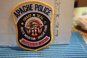tribal indian police patch WHITE MOUNTAIN APACHE TRIBAL POLICE ARIZONA - Bild 1 von 1